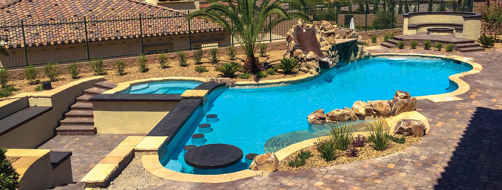 Las Vegas Custom Swimming Pool Builders Blue Haven Pools